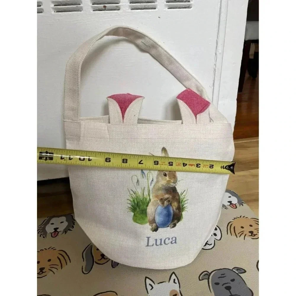 Luca Child’s Easter Cloth Basket Bag - Picture 4 of 8